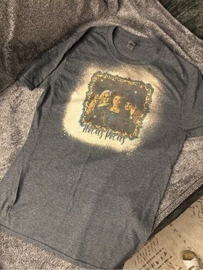 Gildan Gray Hocus Pocus Graphic Tee - Three Witches Print